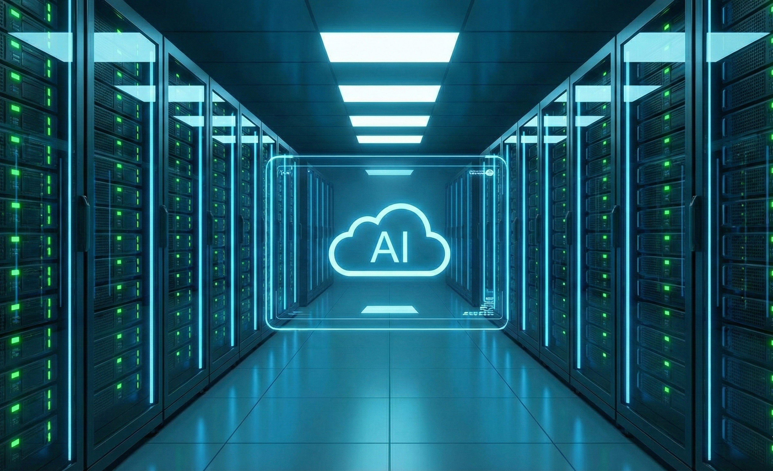 AI Server Rental concept